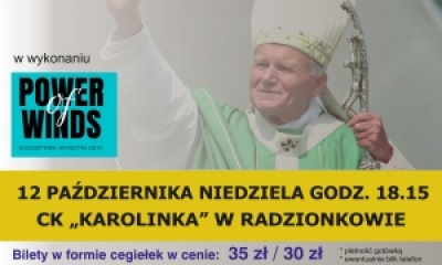 II Papieski Koncert Charytatywny - 12.10.2025r.